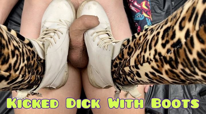 Step-Mommy destroys cock with dirty boots humiliation slave 1080