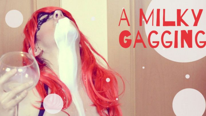 GAGGING my boyfriend's COCK in a new MILKY way