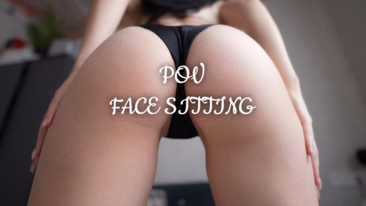 Face Sitting POV Perfect Ass! Gentle Femdom