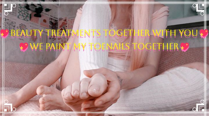 Peek at how your sweet step-sister paints her toenails