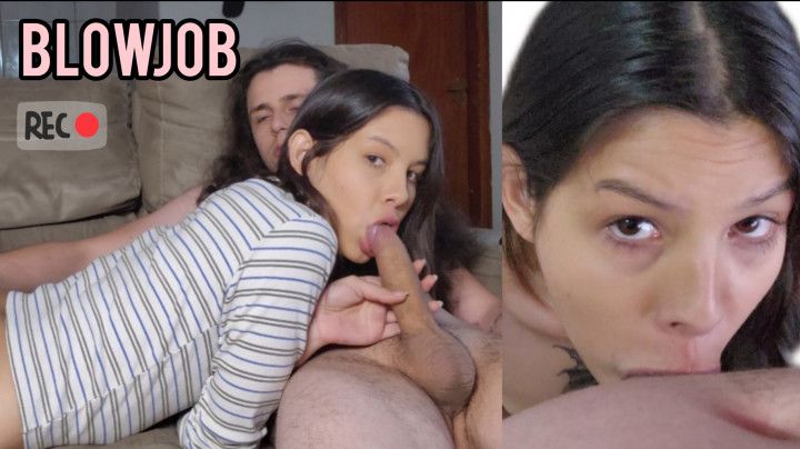 blowjob deepthroat cumonface