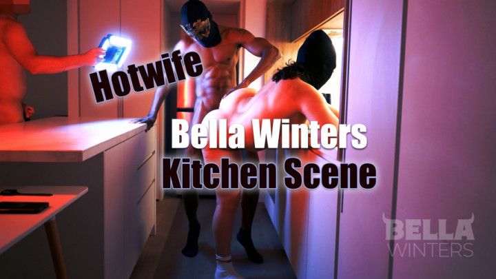Bella Winters Takes BBC in the Kitchen