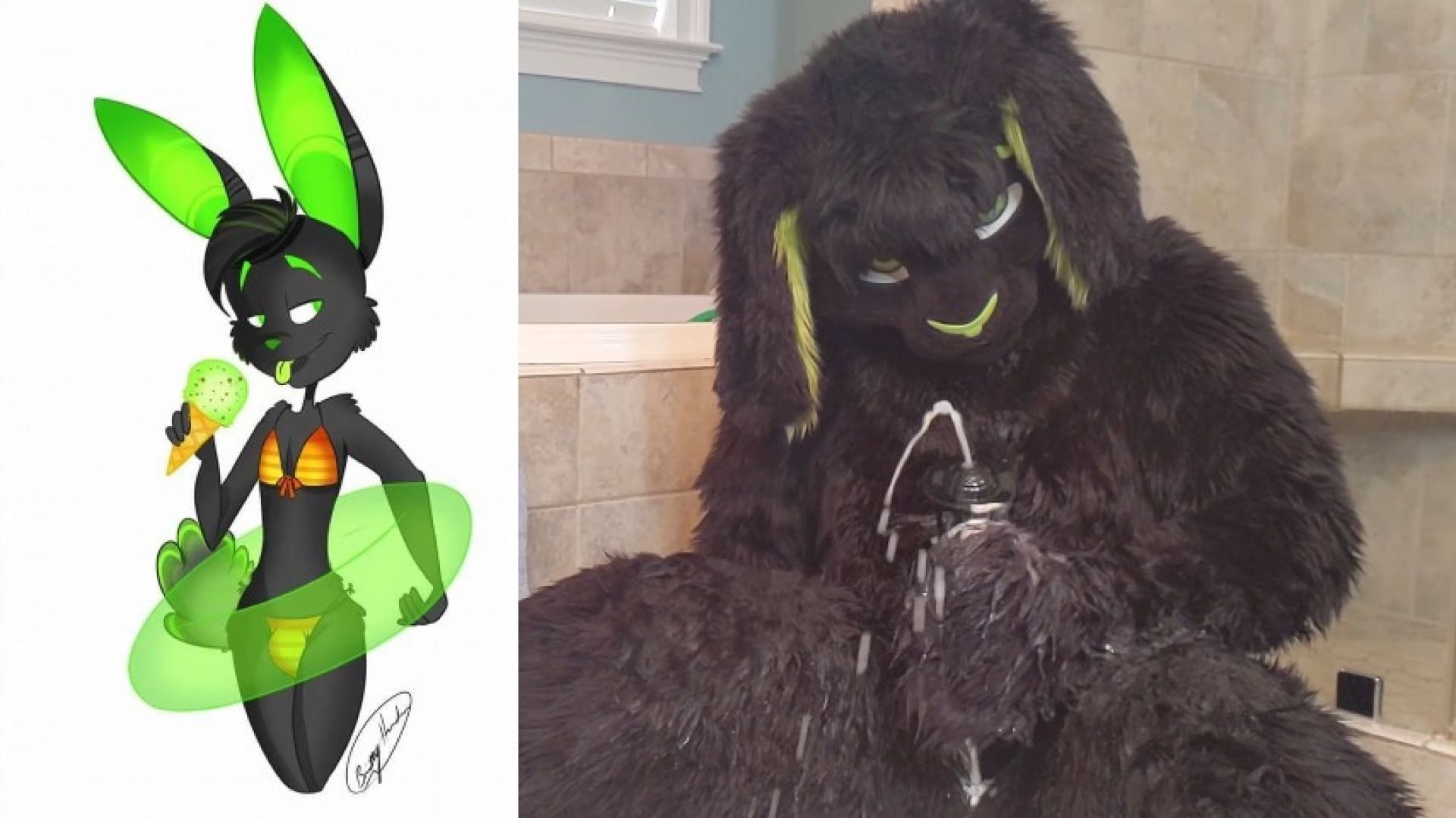 Matrix Bunny Cum Mess 4