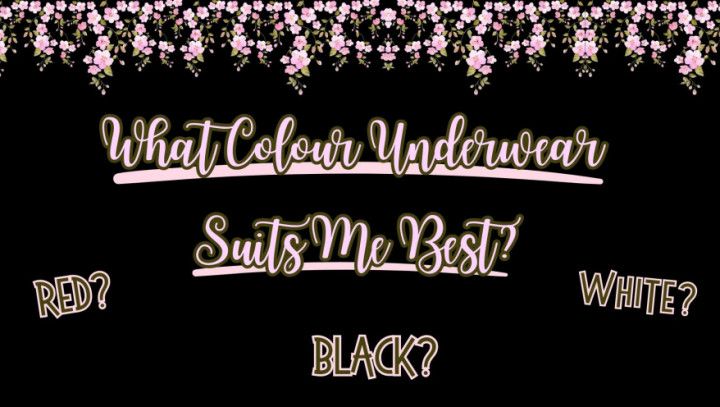 BBW MILF - What colour panties look best