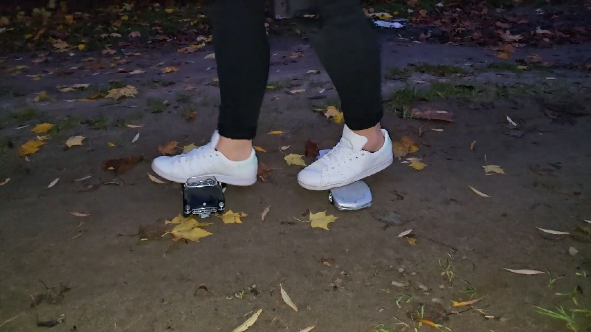 Adidas Stan Smith Sneaker vs Toy Cars - Part 1