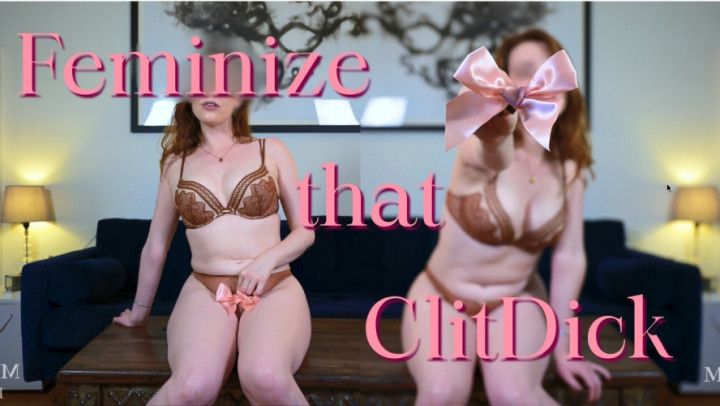 Not even a micropenis - Feminizing your clitdick Ruined JOI