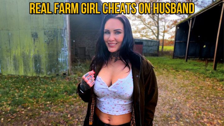 Real Farm Girl Cheats On Husband - Safe For Work