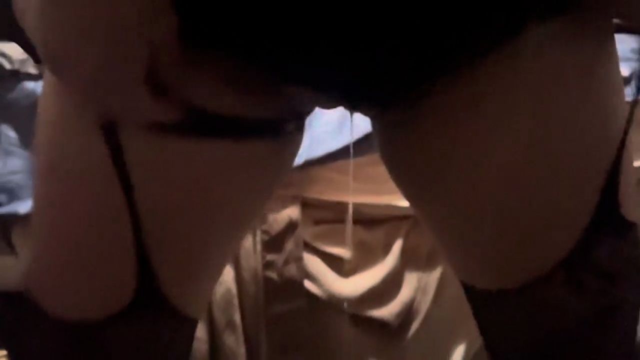 Raver Girl DRIPPING Cum - EVERYWHERE