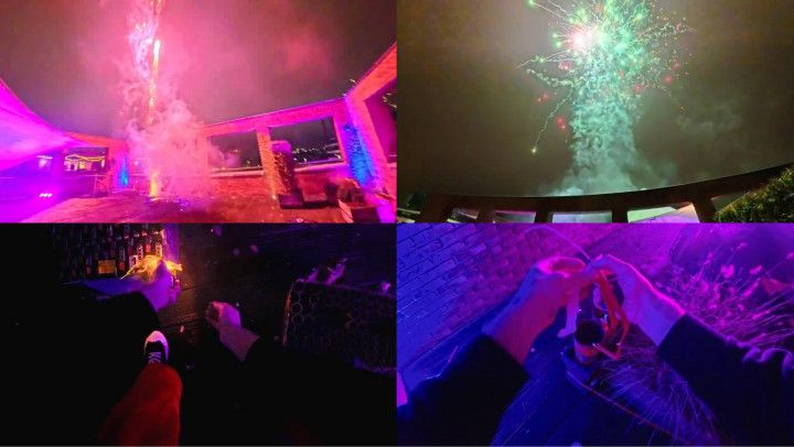NY 2025 - fireworks pov