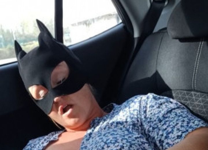 Backseat orgasm and blowjob