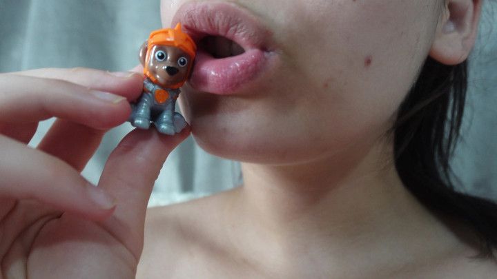 Giantess Fetish I suck you like a candy in 4k