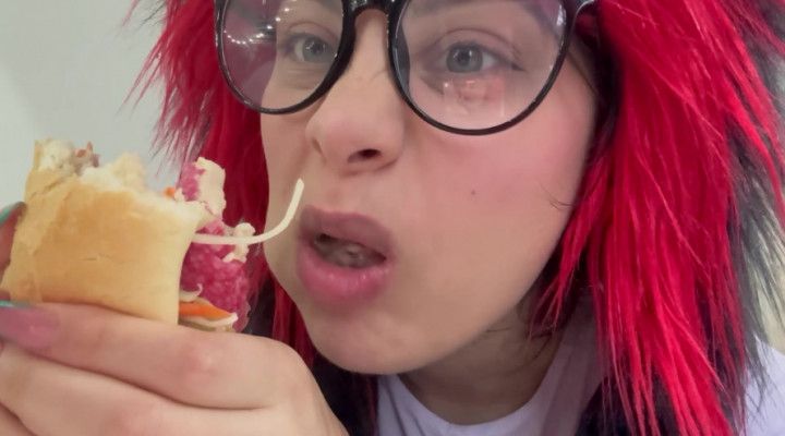 I ate too much again