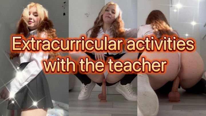 A teacher fucked a student at recess