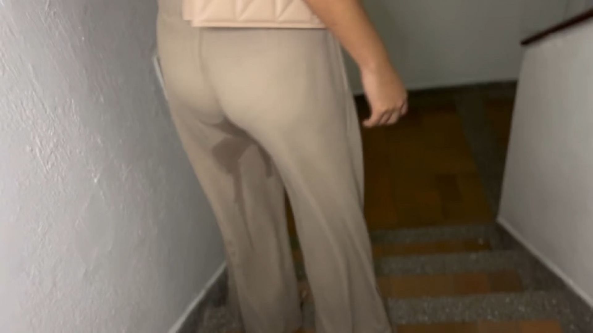 She peed her pants and they humiliated her / part 2