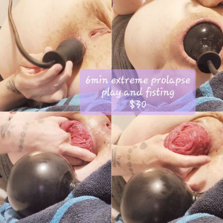 Blowing up a balloon