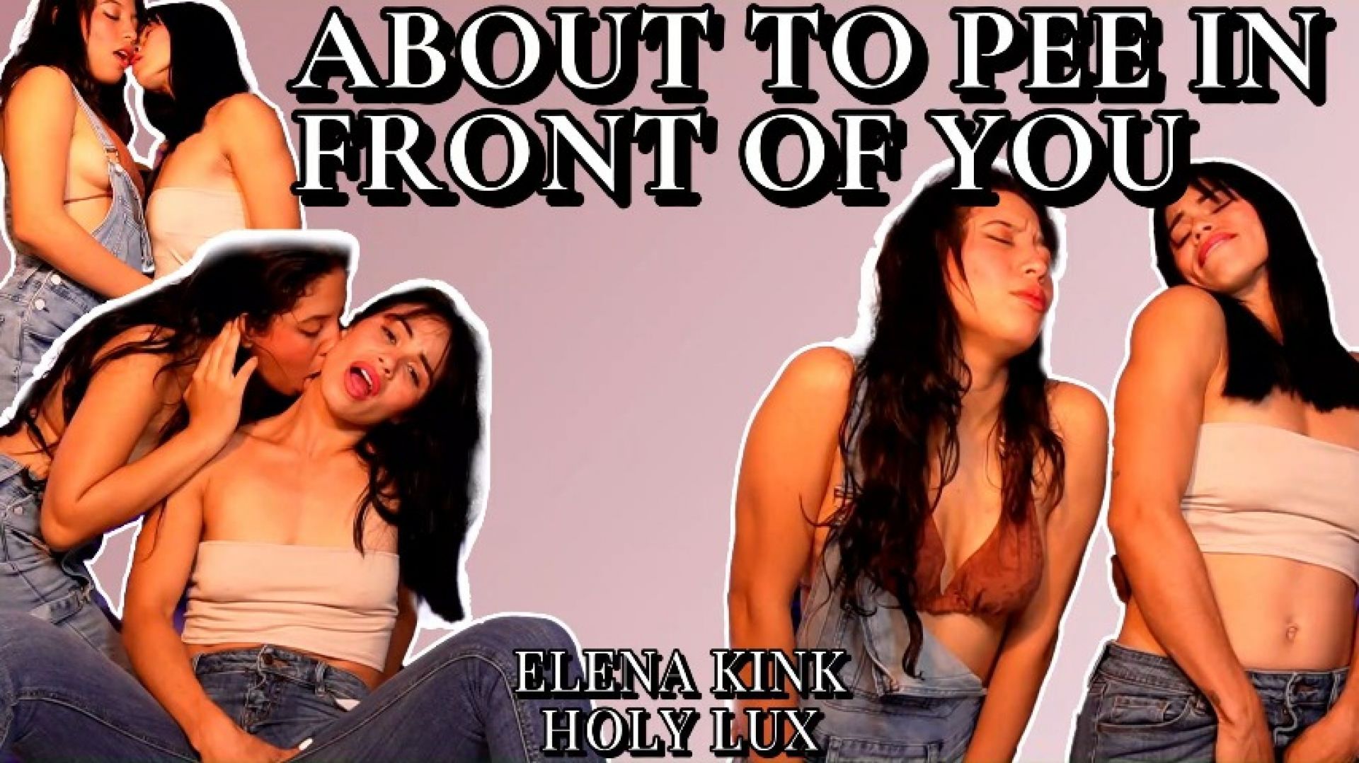 ABOUT TO PEE IN FRONT OF YOU