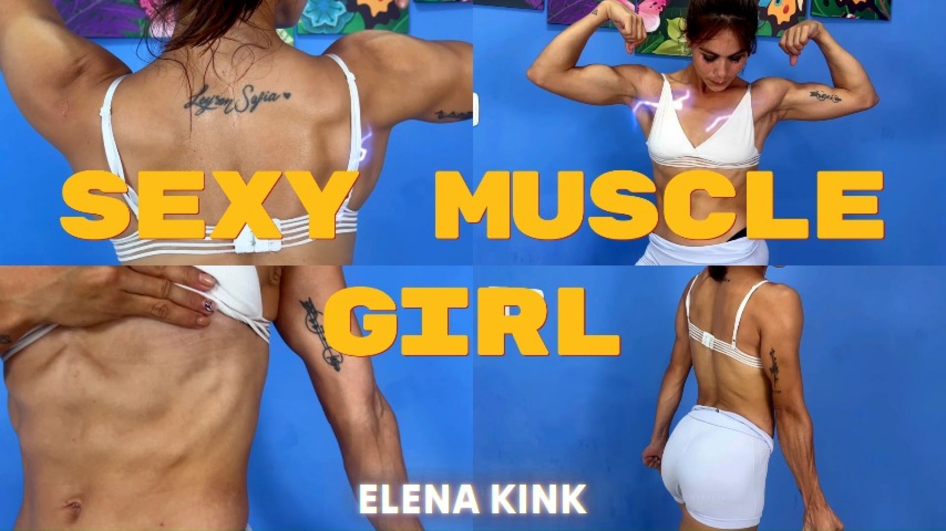 SEXY MUSCLE GIRL