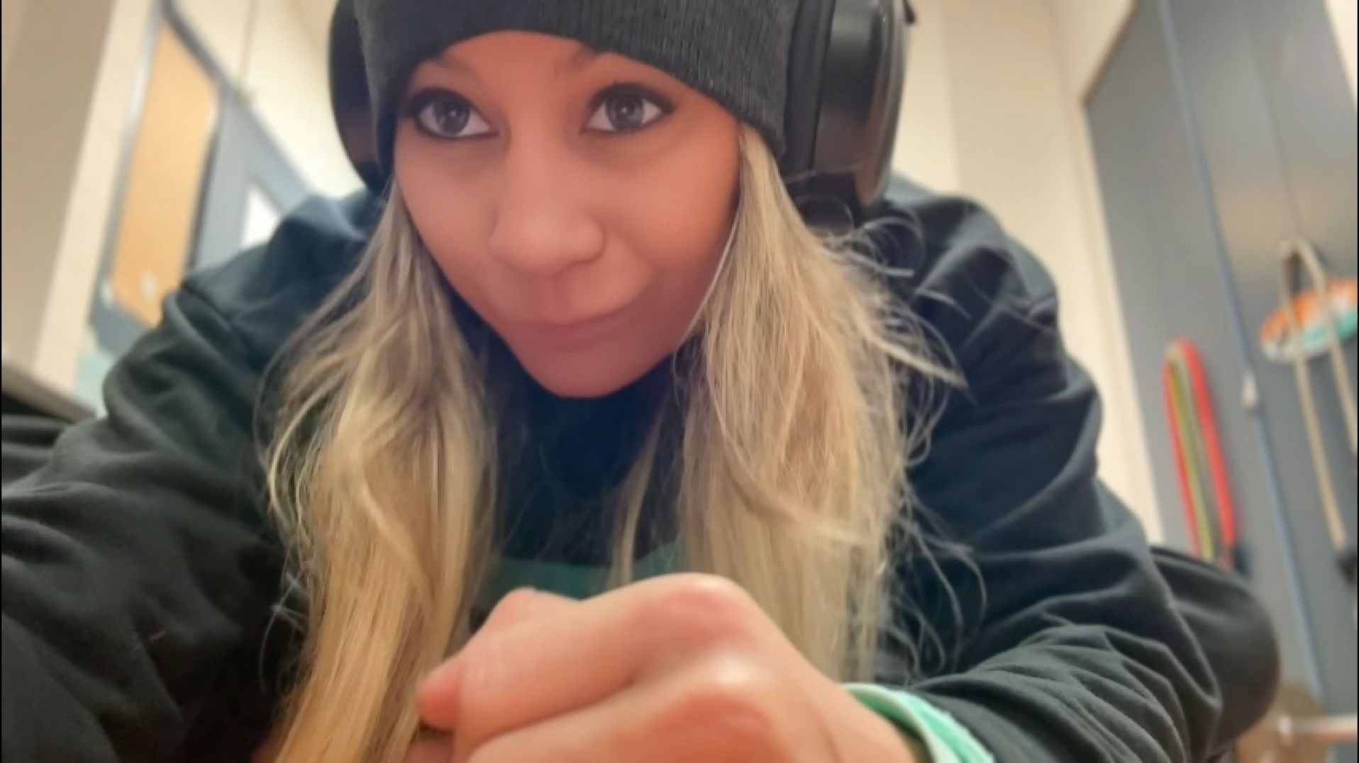 Listening to Tunes &amp; Stretching