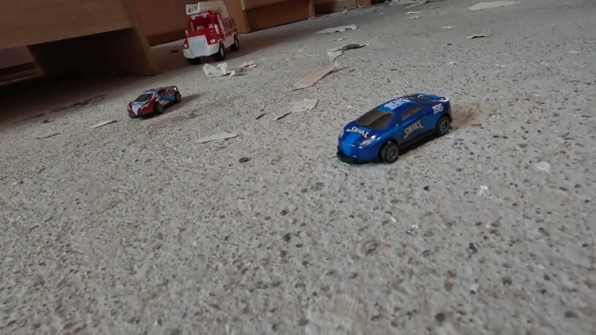 She Crushes Tiny Cars Like a Goddess - Even the Rescue Fails