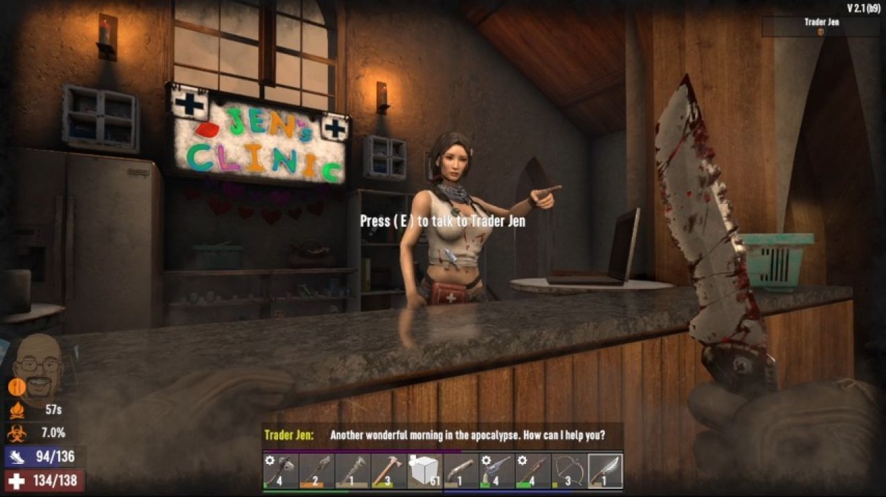 7 Days to Die OC - Day 10 : Well Hello Trader Jen