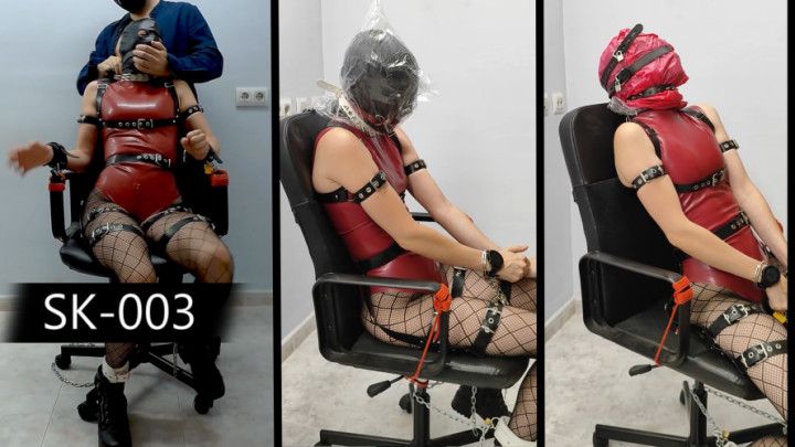 K, the Penis Gag, the Restraints and the Struggle for Air