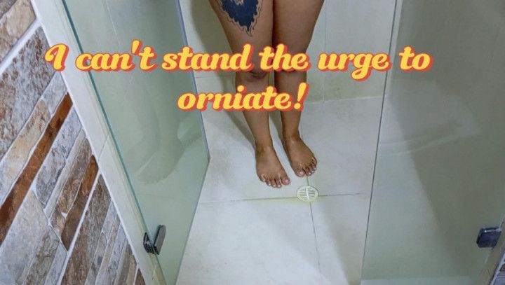 I hold back the urge to urinate until I can't hold it