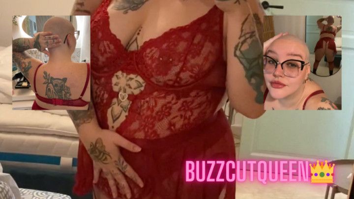 Teasing, Tits, Big Ass and Bald Head Rub