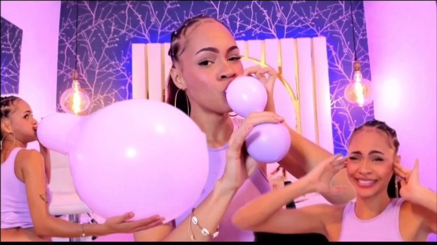 Inflating until exploding