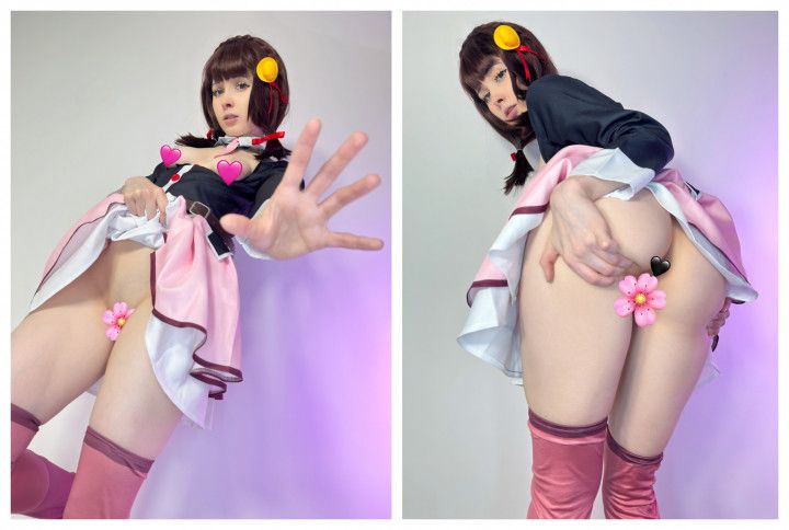 KonoSuba Yunyun Cosplay Photoset