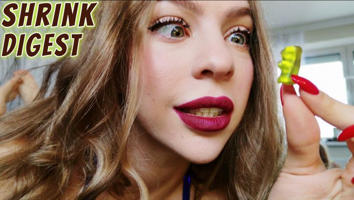 Shrunken Man  Teasing Preview Custom Giantess Vore