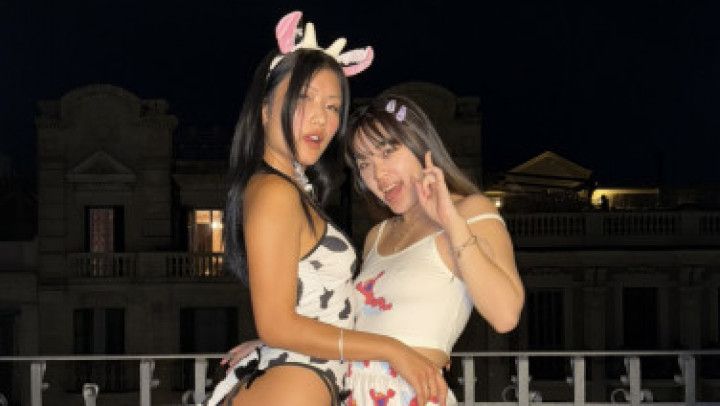 two hongkong girls in spain @macychanhk