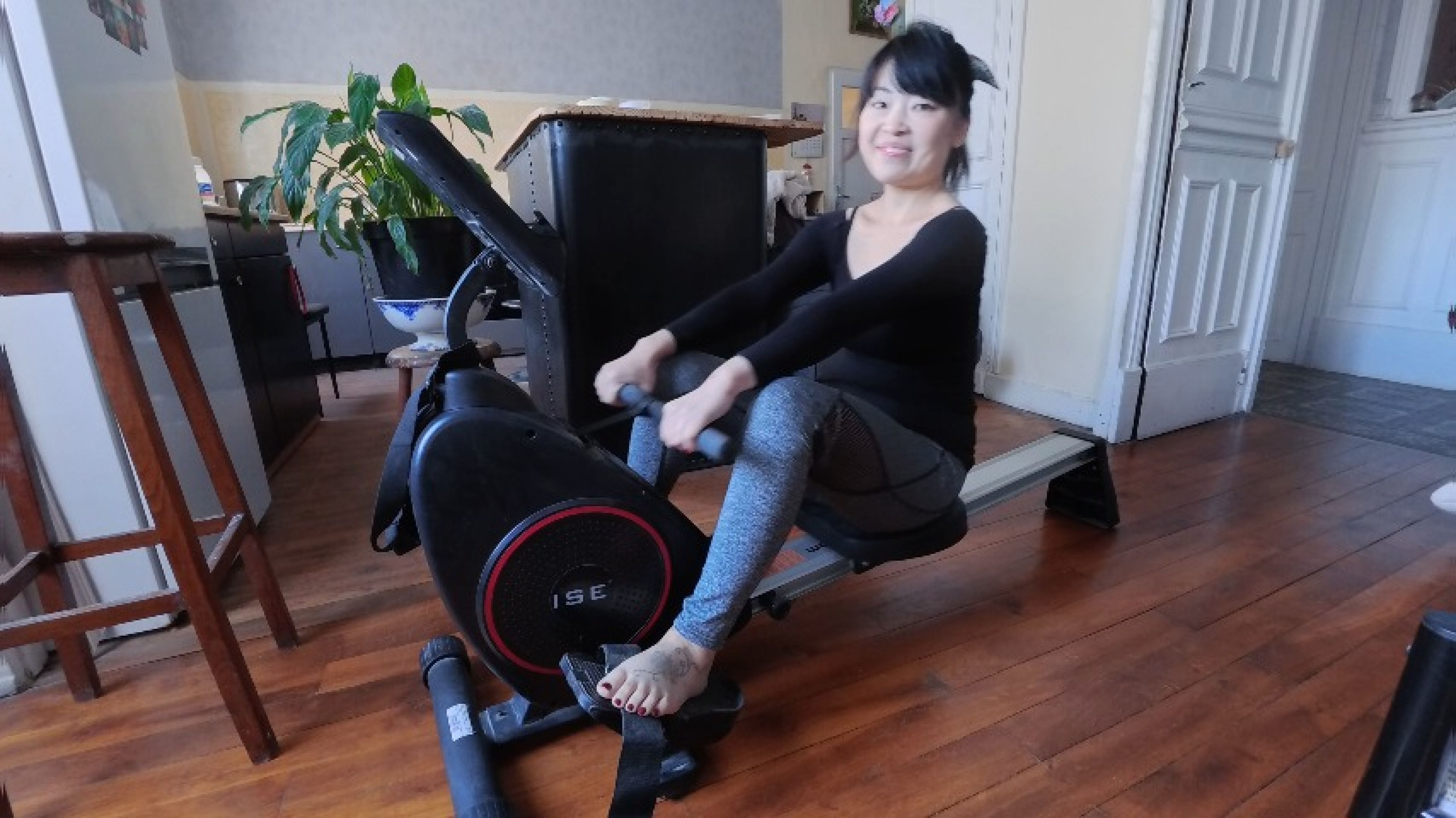 My morning sport, for have a beautiful body