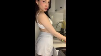 Making morning salad I wish you can try it