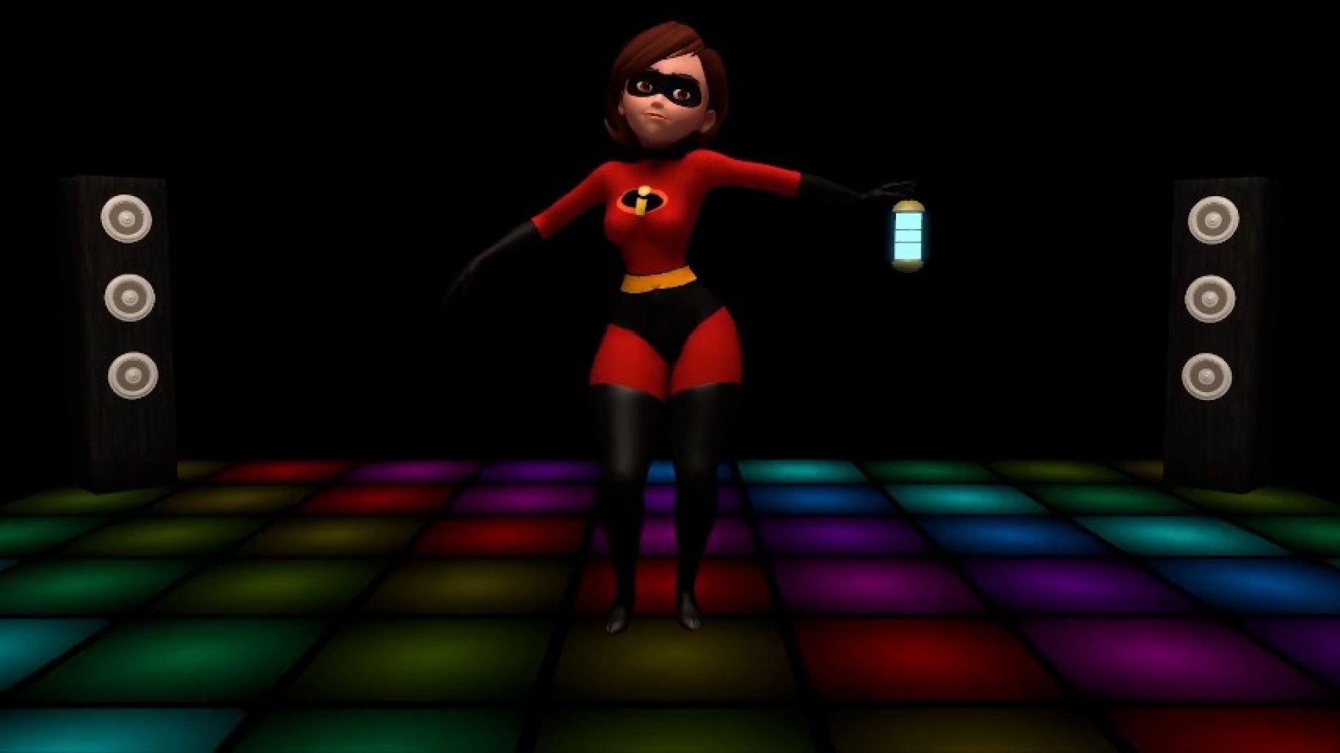 Helen Parr Letting Loss On The Dance Floor
