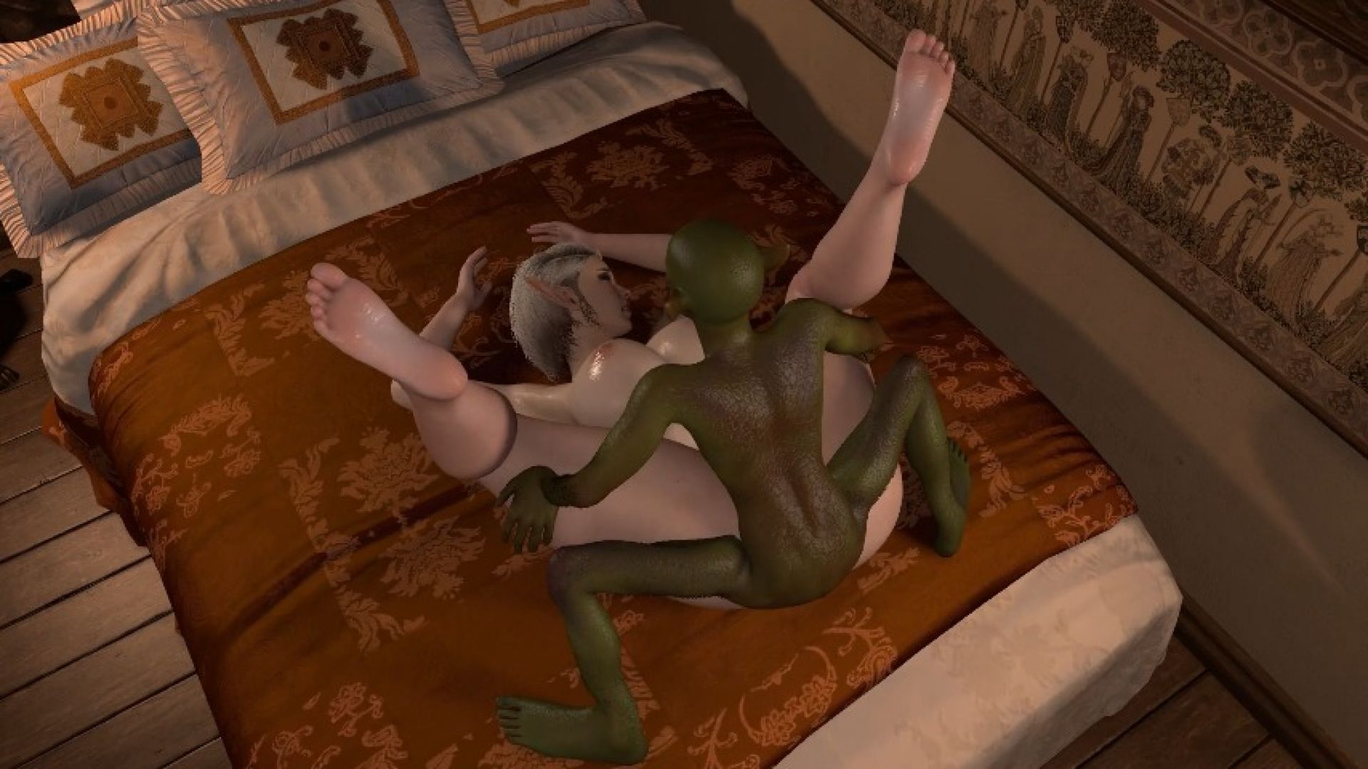 Goblin Pounding Thick Elven Pussy