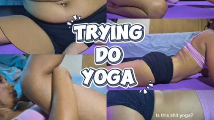A bad yoga video