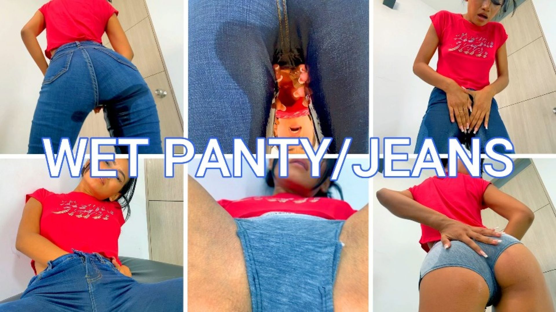 Wet panty and jeans - ZULEYKA