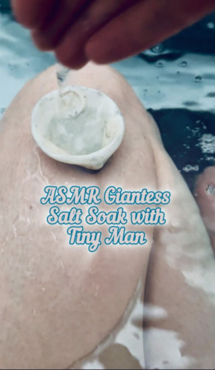 Giantess ASMR Bath Tease