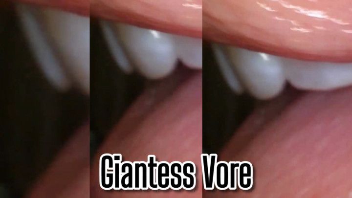 Tiny Man's Giantess BJ Play
