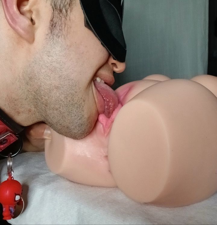 Tongue-Deep in Doll Pussy Before Stroking Myself Stupid