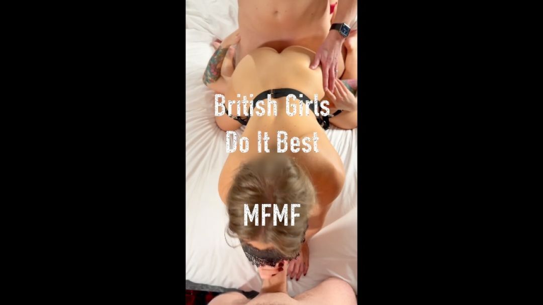 British Girls Do It Best MFMF Foursome