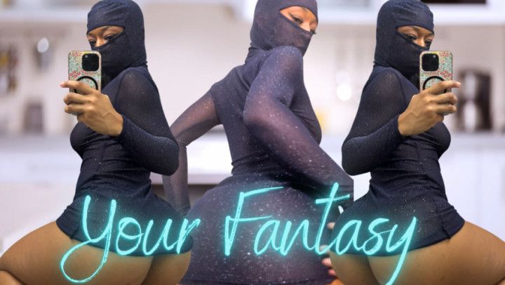 Masked up Ebony Tease