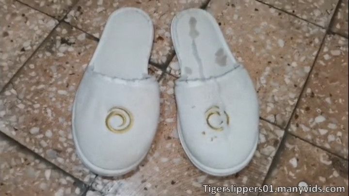 Hotel SPA Slippers Fuck &amp; Cum