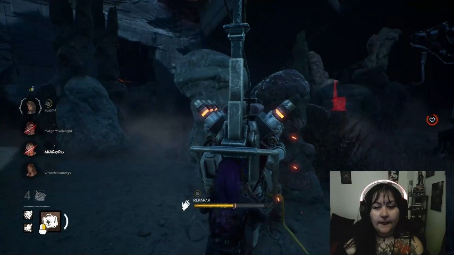 playing as a survivor in dbd