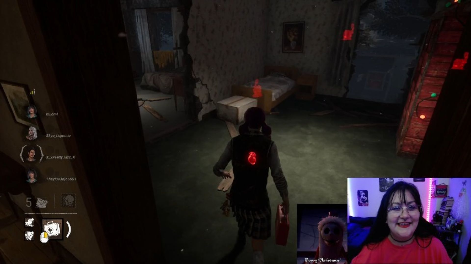 playing a little dbd