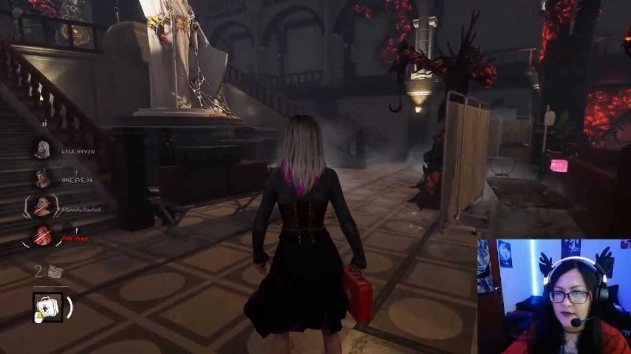 playing a little dbd