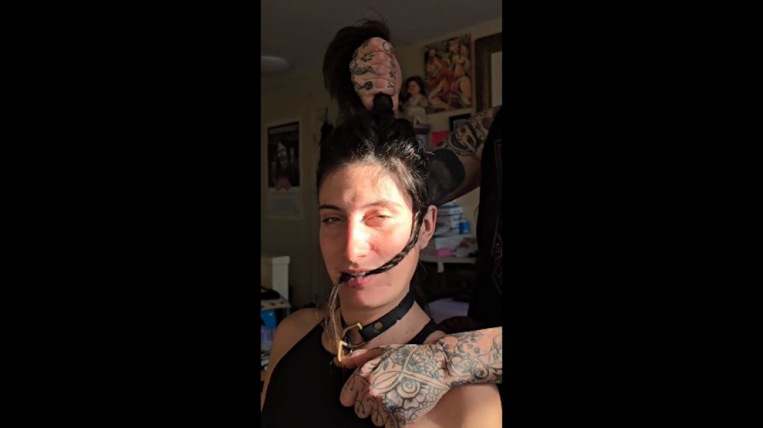 SHE PREPS ME FOR A SHAVE