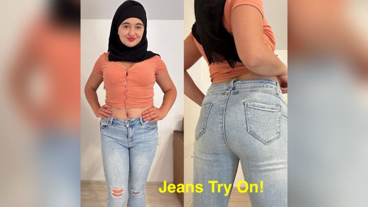 Jeans Try On Haul - Curve Hugging Tease