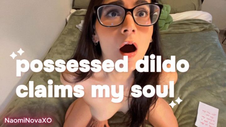 HORNY BITCH rides a HAUNTED DILDO until it STEALS HER SOUL