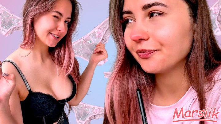 Unpacking my purchases. How do you like my new clothes